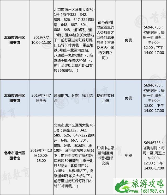 2022北京暑假主题活动汇总 博物馆+景区+图书馆