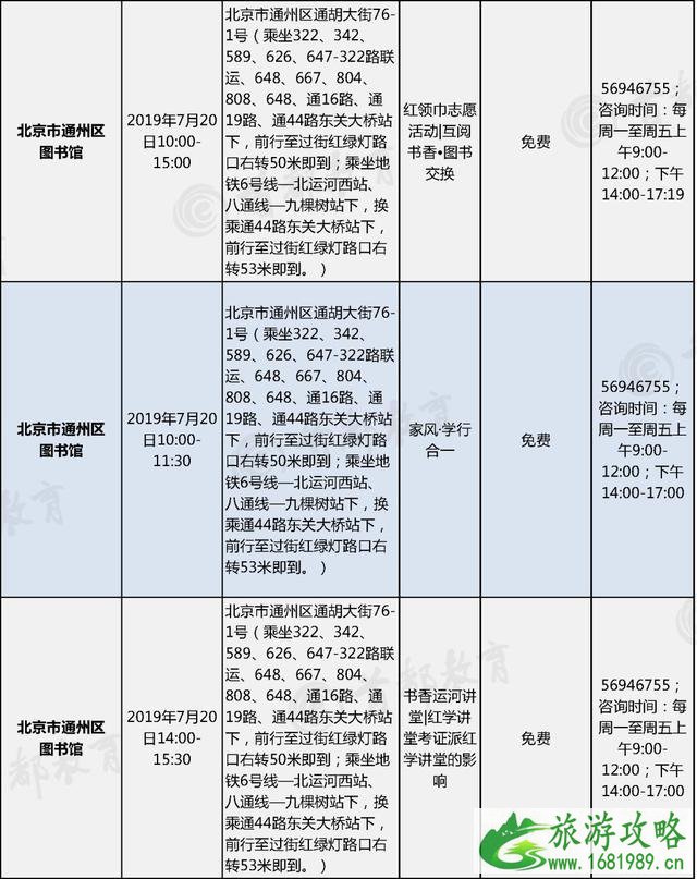 2022北京暑假主题活动汇总 博物馆+景区+图书馆