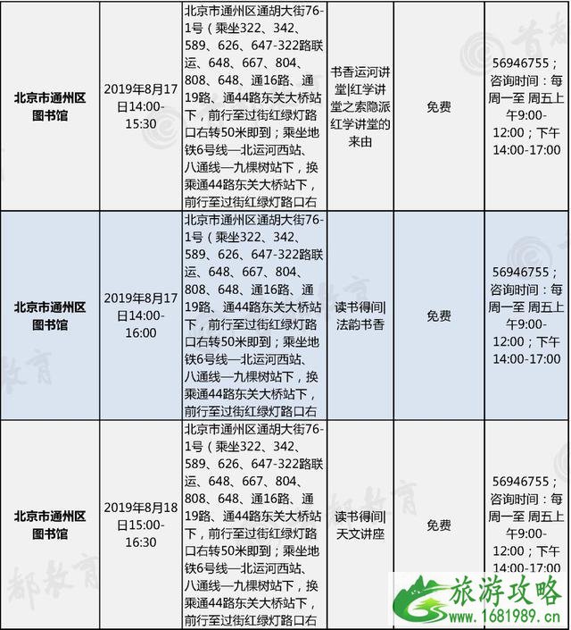 2022北京暑假主题活动汇总 博物馆+景区+图书馆