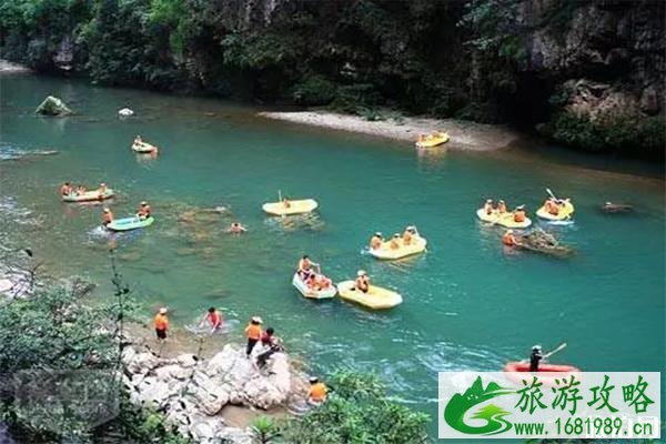 东溪峡漂流门票信息