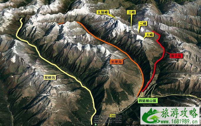 四姑娘山为什么叫四姑娘山 去四姑娘山旅行注意事项