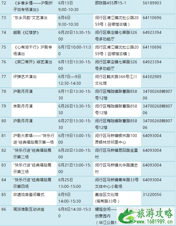 2022年文化和自然遗产日时间+上海免费景点+活动