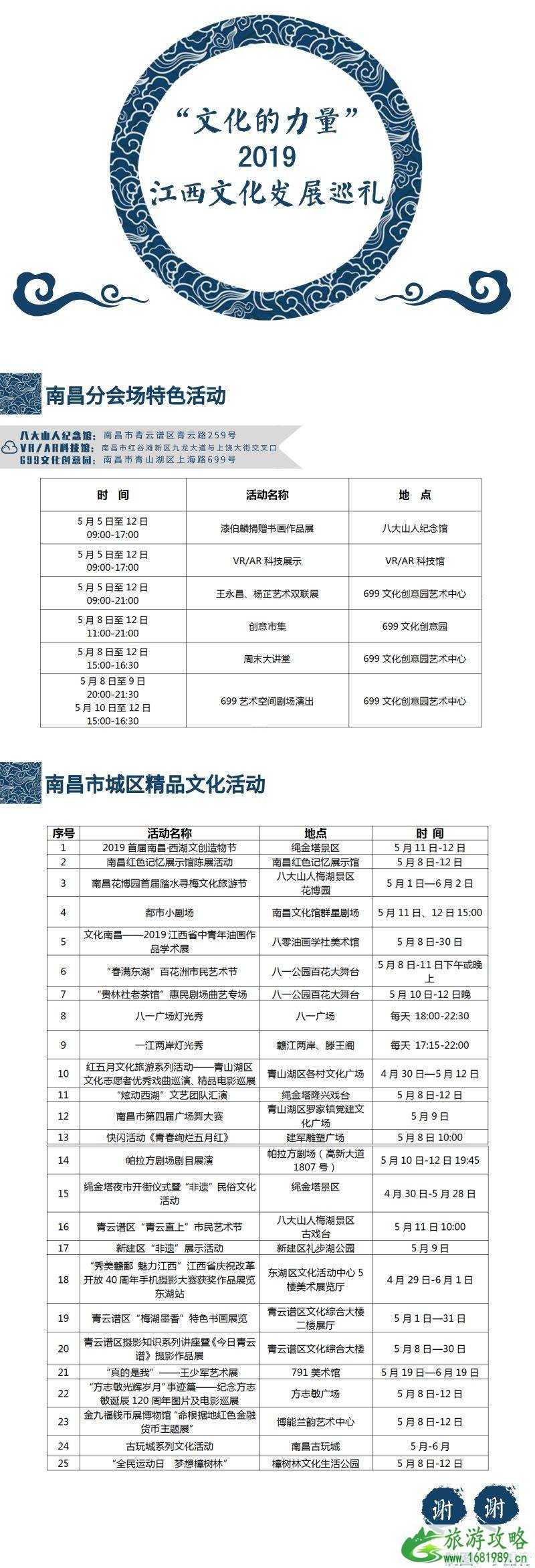 2022江西文化巡礼展时间+地点+门票