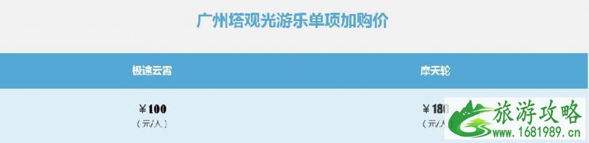 2022广州塔什么时候开灯+票价+分段时间+优惠政策