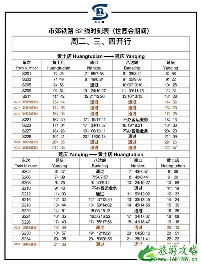 2022世园会交通攻略 北京世园会2022交通