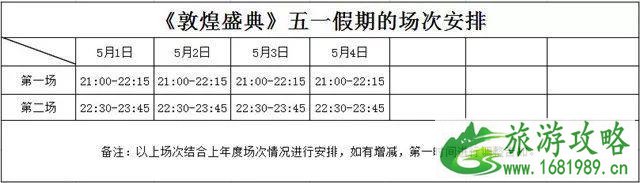 2022五一敦煌优惠活动汇总