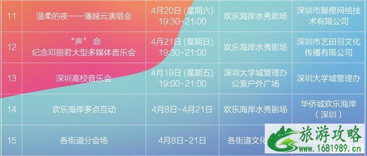 2022南山流行音乐节门票+时间+地址+交通+阵容介绍