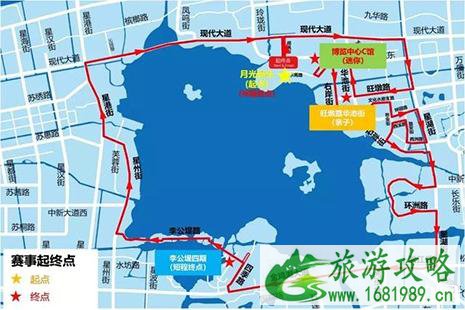 苏州环金鸡湖马拉松2022线路