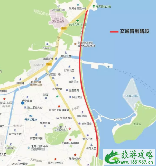 珠海焰火秀时间 2022珠海建市40周年光影焰火秀交通管制+地点+公交线路