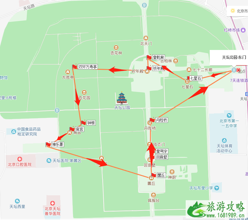 北京天坛门票多少钱 2022北京天坛路线+景点推荐