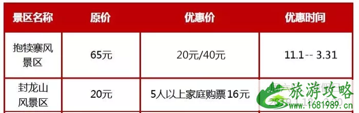 2022河北春节景区优惠活动汇总