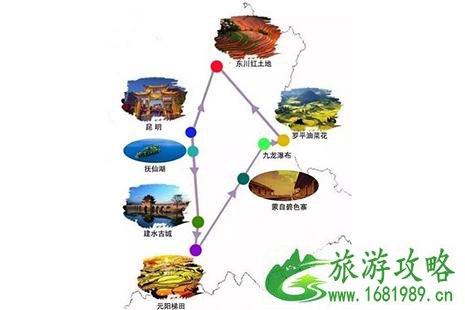 2022云南罗平油菜花期 1月底到3月中旬