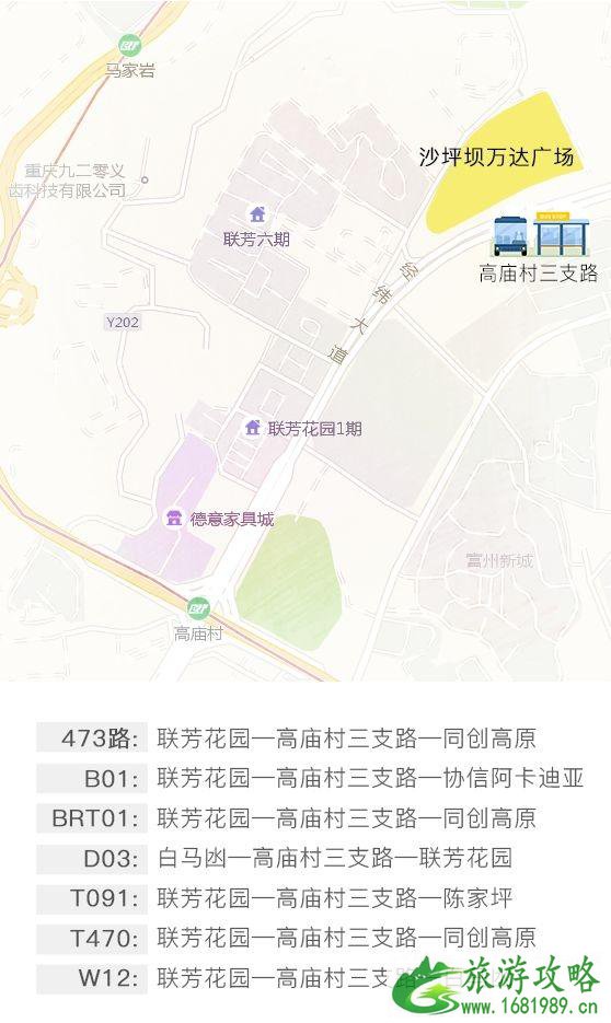 沙坪坝万达广场在哪里+交通攻略