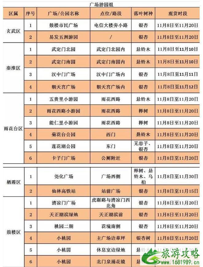 南京落叶不扫时间+地点+详情