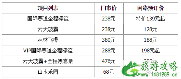 2022广东清远古龙峡玻璃大峡谷门票价格+交通+注意事项 清远古龙峡玻璃桥门票多少钱