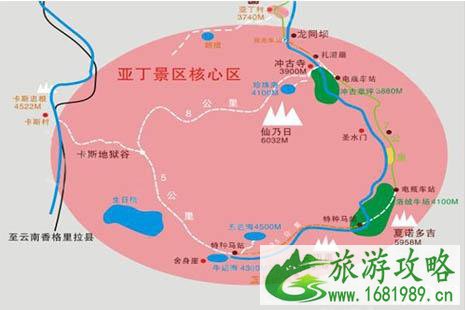 亚丁村交通线路指南 亚丁村核心景点介绍