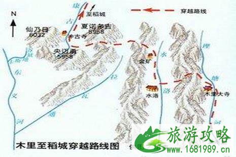 国内十大户外穿越线路介绍 徒步地图附上