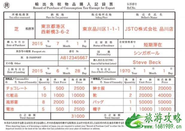 日本购物退税攻略2022最新