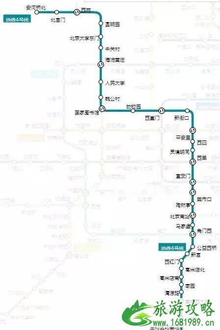 2022北京地铁首末班车最新时间表+沿线景点厕所分布