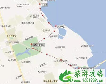 湛江游玩线路图