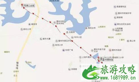 湛江游玩线路图