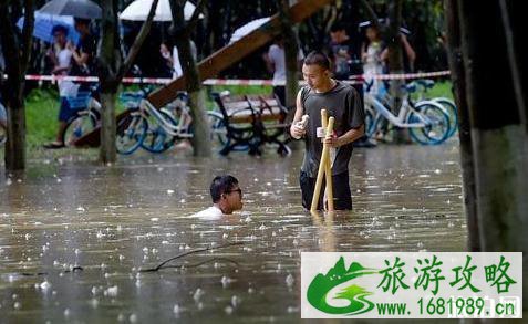 2022年7月成都暴雨哪些景点暂时关闭